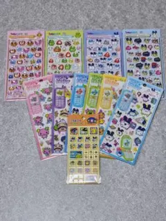 正規たまごっちボンボンドロップシール４枚平成はっぴーフォン6枚etc.