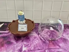 レトロ喫茶リング＊クリームソーダ青