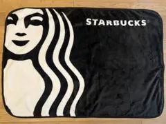 スターバックス　Starbucks 黒　ブランケット　秋冬