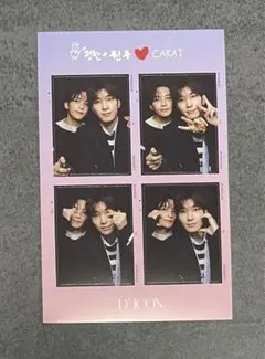 【ジョンハン ウォヌ】seventeen dicon A 4カット ステッカー⑦