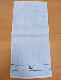 BURBERRY 西川産業 フェイスタオル 青
