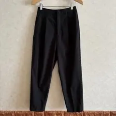 【美品】UNIQLO×Theory 感動タックイージーパンツ 黒Sサイズ