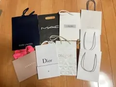 Dior・DECORTE等　デパコス　ブランド　紙袋　9点セット