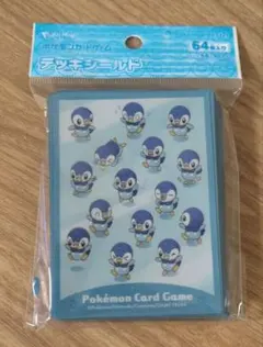 【新品】ポケモンカードゲーム デッキシールド ポッチャマ 64枚入り