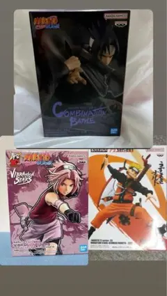 S*ん様 NARUTOナルト サクラ　サスケ　フィギュア Vibration S