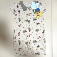 ロンパース新品未使用タグ付きおさるのジョージ70-80