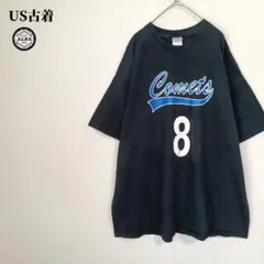 US古着　Tシャツ　ベースボールロゴ　USA直輸入　KRISTEN　黒　2XL
