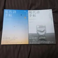 現代詩手帖 2023年9月・10月 谷川俊太郎特集 2冊セット