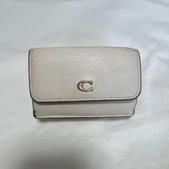 ☆開店セール☆ 新品未使用 美品 コーチ レザー ウィン ニューロゴ 長 