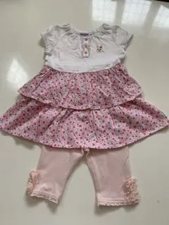 Mi様　おまとめ　ミキハウス　フラワープリントTシャツとスパッツ他