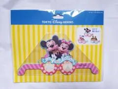 ディズニー　パーティーサングラスメモ　ミッキー　ミニー　お土産　旧フェイス