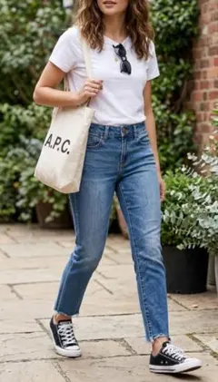 American Eagle カットオフ デニムパンツのサムネイル