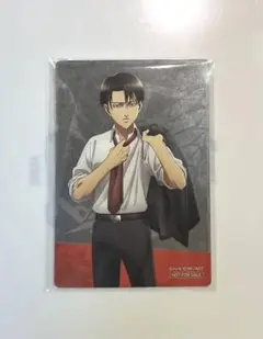 進撃の巨人 すき家コラボ リヴァイ 限定デザインカード