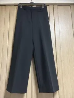 Ｈ& Mブラックハイウェストワイドパンツ❣️４０サイズ