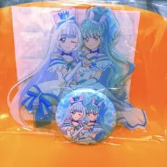 わんだふるぷりきゅあ　プリティ猫袋　アクリルスタンド　缶バッチ　わんぷり