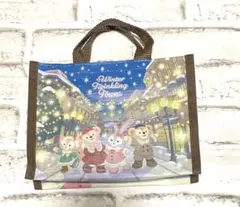 TDS ダッフィー　ウィンタートゥインクリングタウンお土産袋