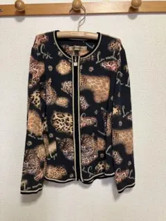 GKITALIYA 伊太利屋 イタリヤ レオパード ジップアップカットソー 15