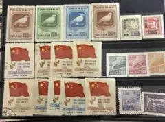 ケ*チ様 中国 使用済切手 未使用切手セット