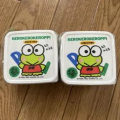 当時物 サンリオ けろけろけろっぴ お弁当箱 タオルハンカチ 新品 平成