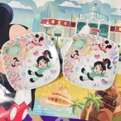 東京ディズニーリゾート スーベニアプレート2枚セット パルパルーザ　ヴェネロペ