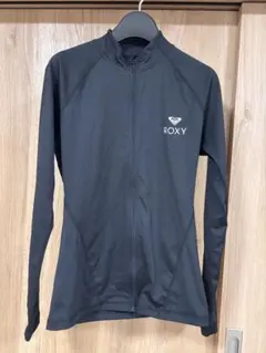 ROXY ラッシュガード ジップアップ ブラック M