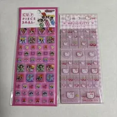 は*む様 ボンボンドロップシール サンリオ キティ パワパフ タイルシール セッ