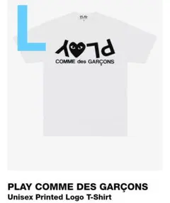 М PLAY COMME DES GARÇONS プリントロゴTシャツ M - メルカリ