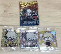 ヒロアカ　爆豪勝己　ウエハースシール　ヒーローズチップスカード