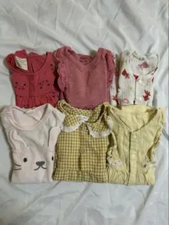 ロンパース　カバーオール　6点