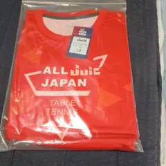 【新品】JUIC 卓球ウェア ALL JAPAN レッド Lサイズ