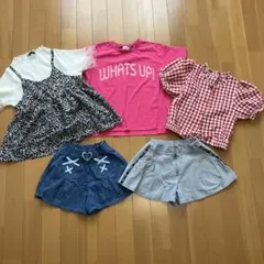 キュロット2着、シャツ等