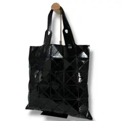 バオバオ　イッセイミヤケ ルーセント PVC トートバッグ ブラック 577