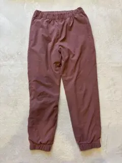 ユニクロ　暖パン　ピンク フリース裏地 130