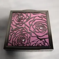 SHISEIDO コンパクトミラー 花柄 ストーン - メルカリ