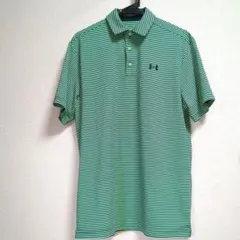 Under Armour アンダーアーマーストライプポロシャツメンズXL