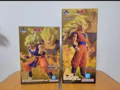 ドラゴンボール　一番くじ　A賞　超サイヤ人3孫悟空　B賞　超サイヤ人孫悟空