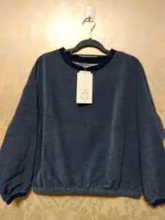 新作完売商品☆SEASON REASON ダークブルー M トレーナー　#5