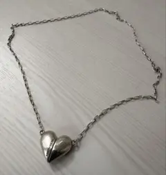 KNOWHOW jewelry マグネット ハート ネックレス シルバーのサムネイル