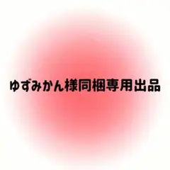 ゆずみかん様同梱専用出品