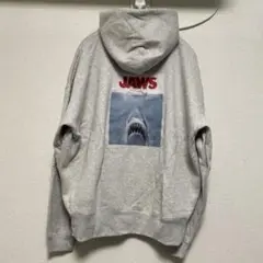 フリークスストア ジョーズ JAWS コラボ パーカー 裏起毛 グレー S