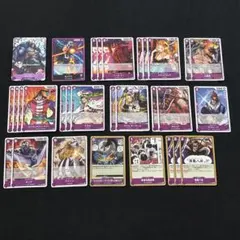 世界最強の戦士　紫 カイドウ 百獣海賊団 デッキパーツ まとめ売り