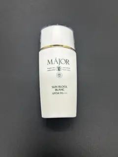 日焼け止め MAJOR SUN BLOCK BLANC SPF34 PA++++ 割引！】¥5280→¥4400！美白へ導く日焼け止め！サンブロック