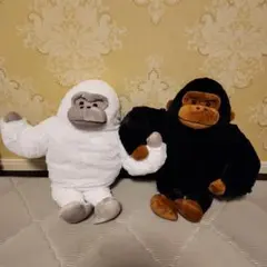 2026年最新】白ゴリラぬいぐるみの人気アイテム - メルカリ