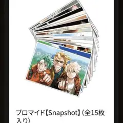 ヒロアカ 原画展 ブロマイド【Snapshot】