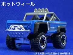 Hotwheels Custom Ford Bronco 青
