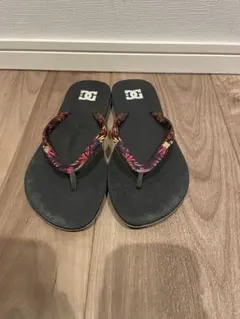 DC SHOES ビーチサンダル ブラック