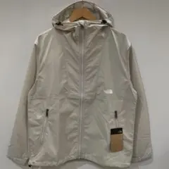 ノースフェイス Lサイズフォッシルアイボリー コンパクトジャケットNP72530