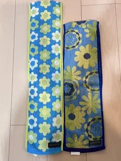 OUTDOOR PRODUCTS 花柄タオル 2枚セット　マフラータオルのサムネイル