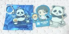 コジマ　呪術廻戦　シールステッカー アクリルキーホルダー パンダ 乙骨憂太