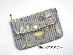 スピカ様専用 ふんわりフラットポーチ ユキエモン ハンドメイド - メルカリ